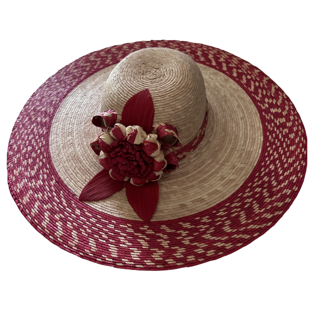 Scarlet Bloom hat
